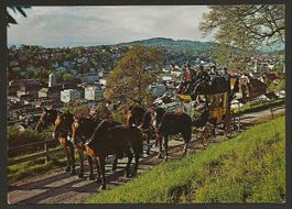 1972 München Olymp Spiele Karte nach Basel