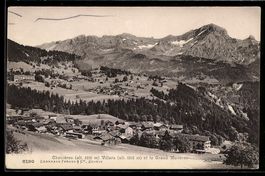 Chesières, Vue Générale, Villars et l