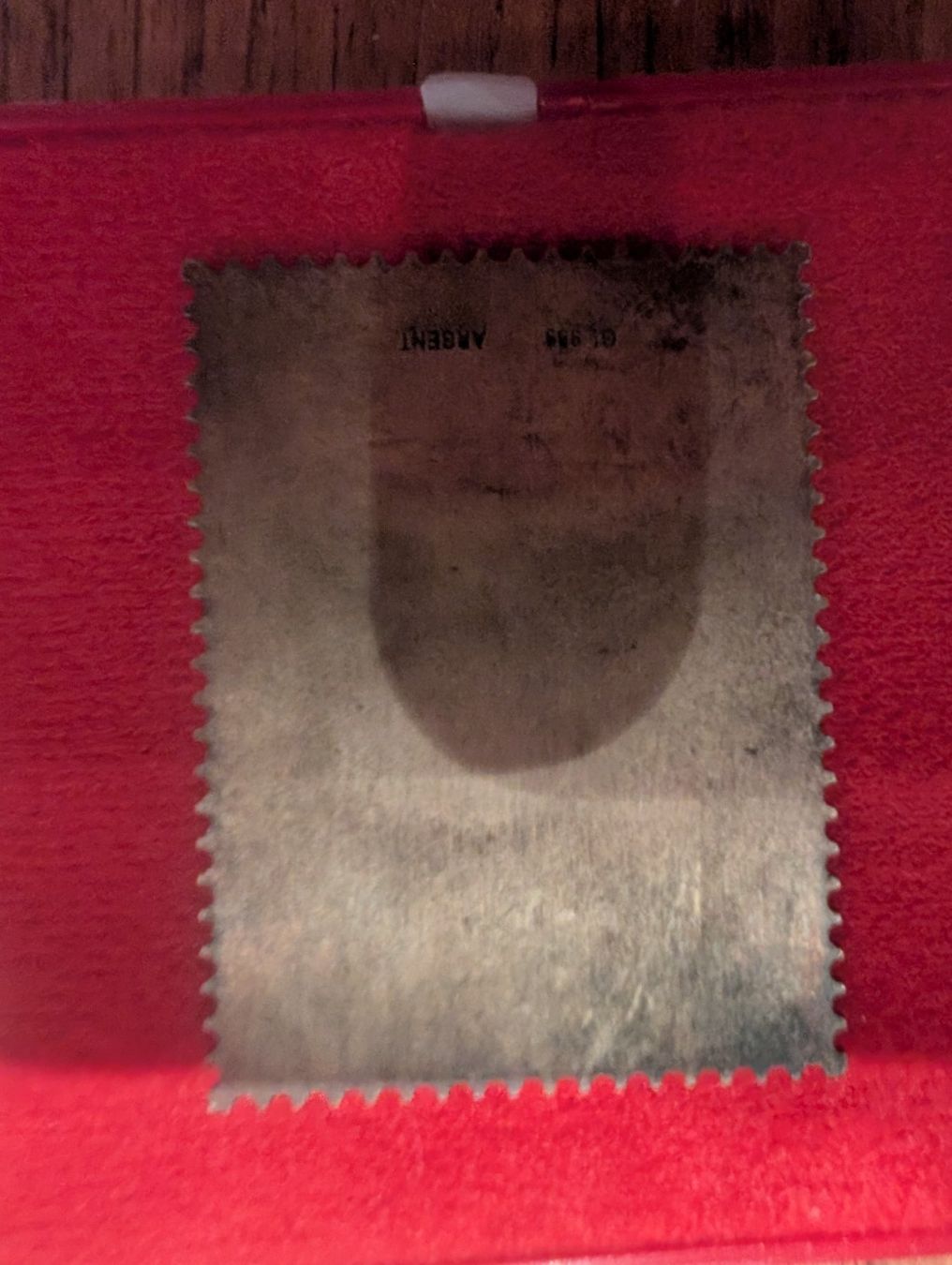 Tutti le monete: Silberbriefmarke Goldüberzogen – Usato da Besenbüren venduto da ram_z8pp 2