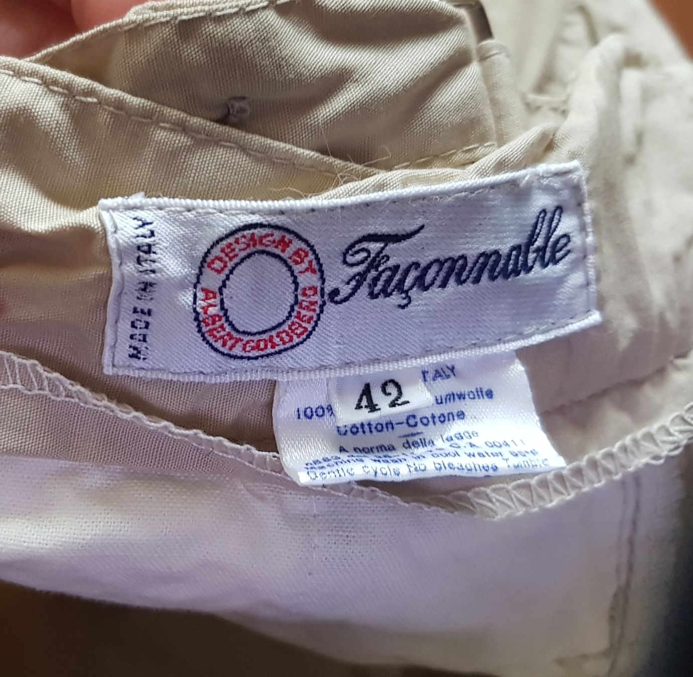 Pantaloni: Bermudas Shorts Faconnable S Baumwolle – Usato da Menznau venduto da Valinor 3