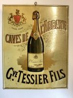Antikes Blechschild Tessier Fils
