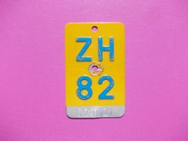 Mofanummer / Töfflinummer ZH 82