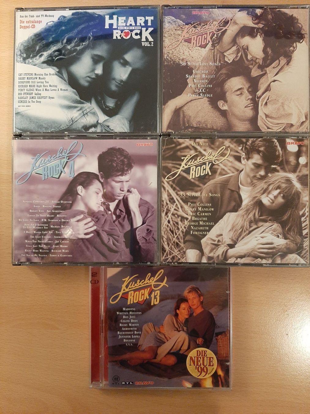 CDs: Kuschelrock-CD-Sammlung, 10 CD's, Top Zustand! – Gebraucht aus Sonnental von maec69