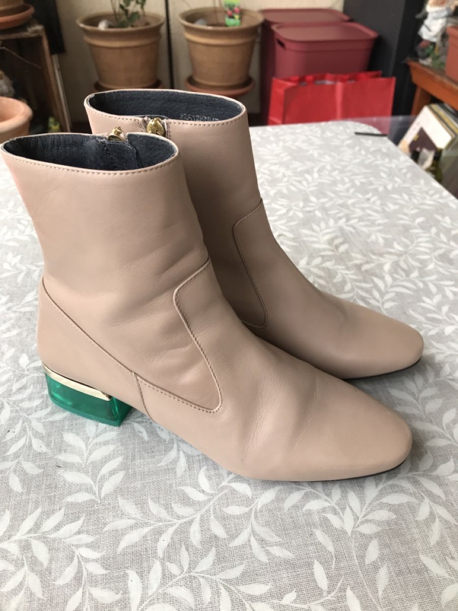 Mango Scarpe da donna: Stiefelette von Mango, origineller Absatz, Gr.37 – Usato da Meilen venduto da delta-da-spica 1