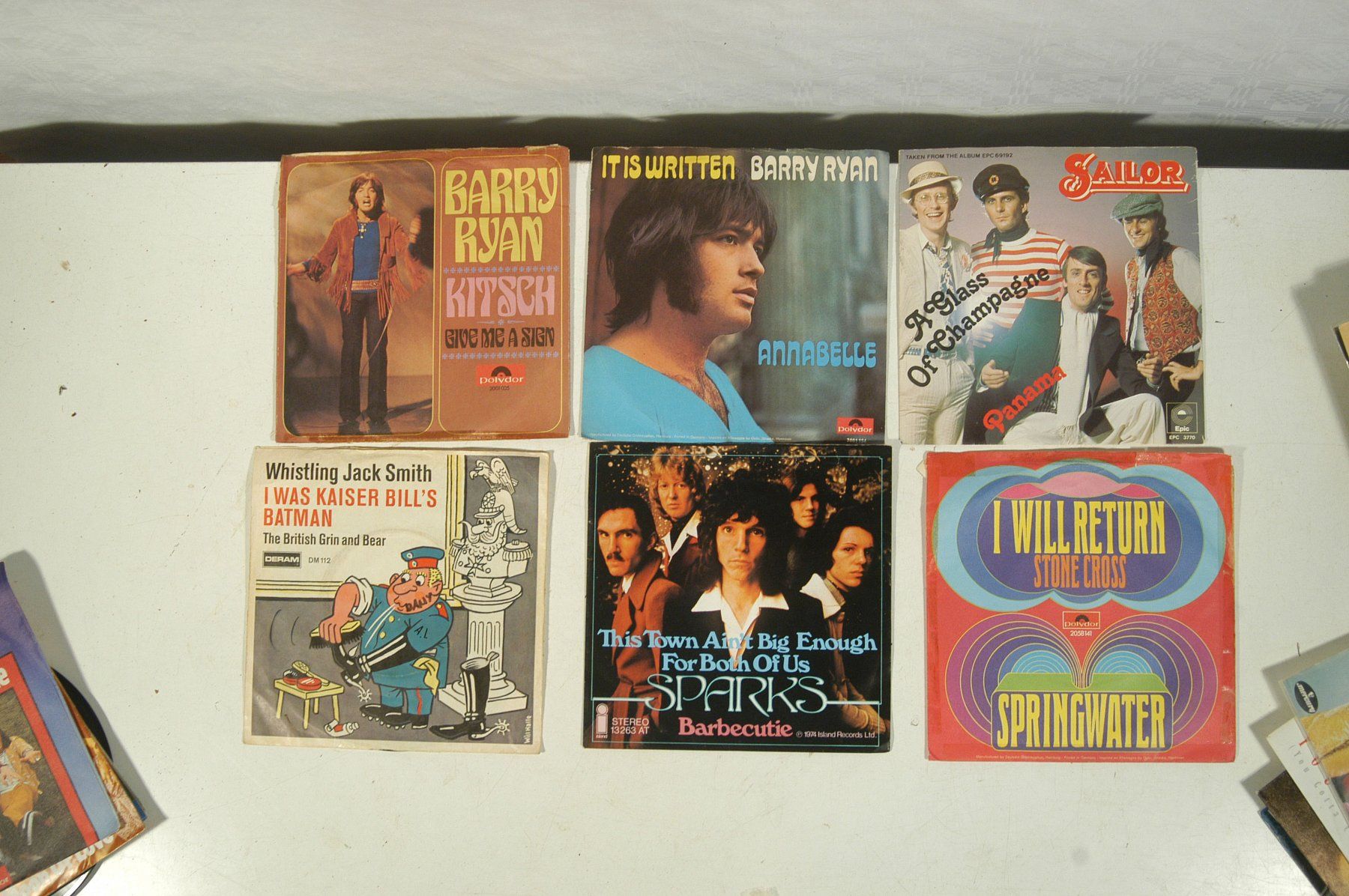 Dischi in vinile: Singles Pop 48 Stück – Usato da Herisau venduto da Wisen 8