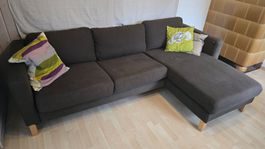 Sofa (dunkelbraun)