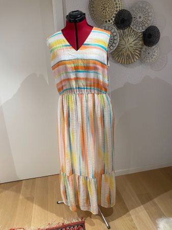 Marc Cain Maxikleid, Gr. N5 / D42-44 (gross geschnitten)