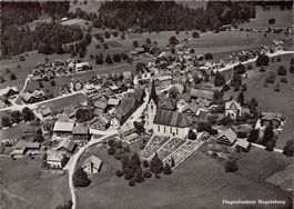 Mogelsberg, Flugaufnahme, um 1945