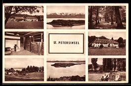 AK St. Petersinsel, Ortspartien, Gebäudeansicht, Ortsansicht