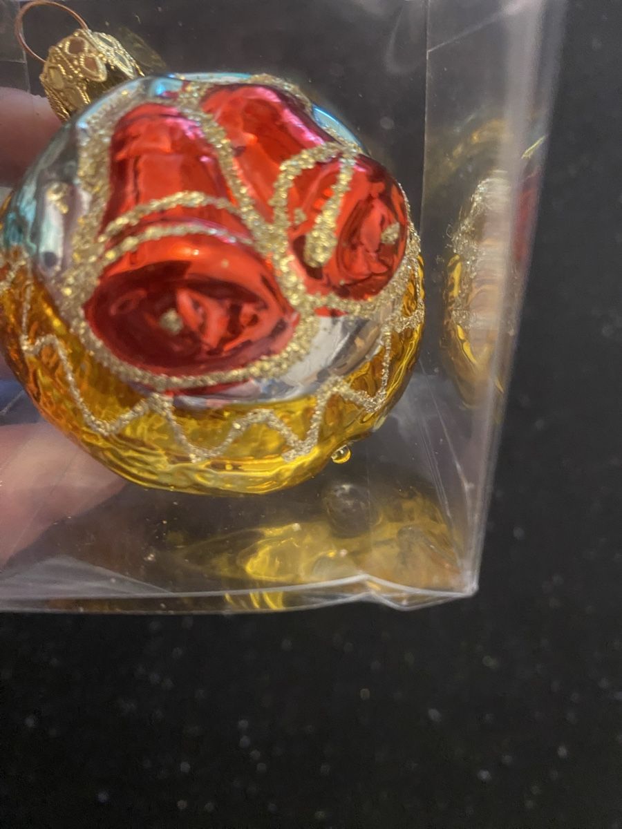 Tutte le decorazioni: 3 ältere Weihnachtskugeln Christbaumschmuck Glas – Usato da Buchrain venduto da Sisi83 5