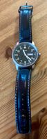 Mondaine Swiss Made Herrenuhr, Lederband