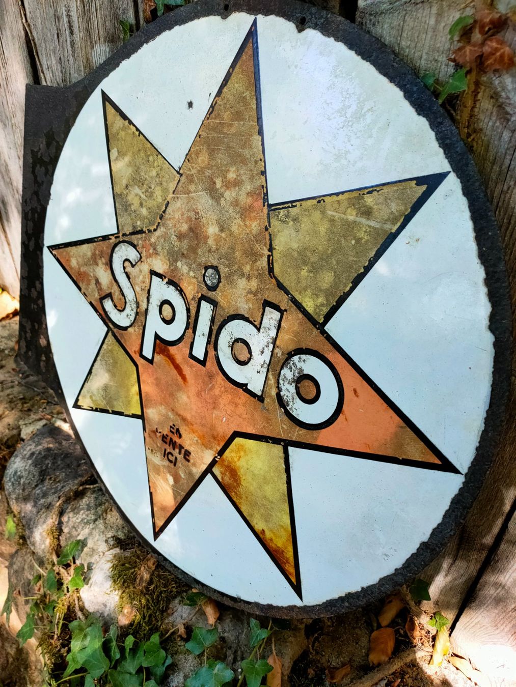 Insegne: Plaque émaillée spido – Usato da Bretonnières venduto da Minigab 3