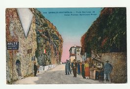 AK Grimaldi-Ventimiglia, Ponte San-Luigi, Italien Frontier
