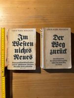 2 antike Bücher von Erich Maria Remarque