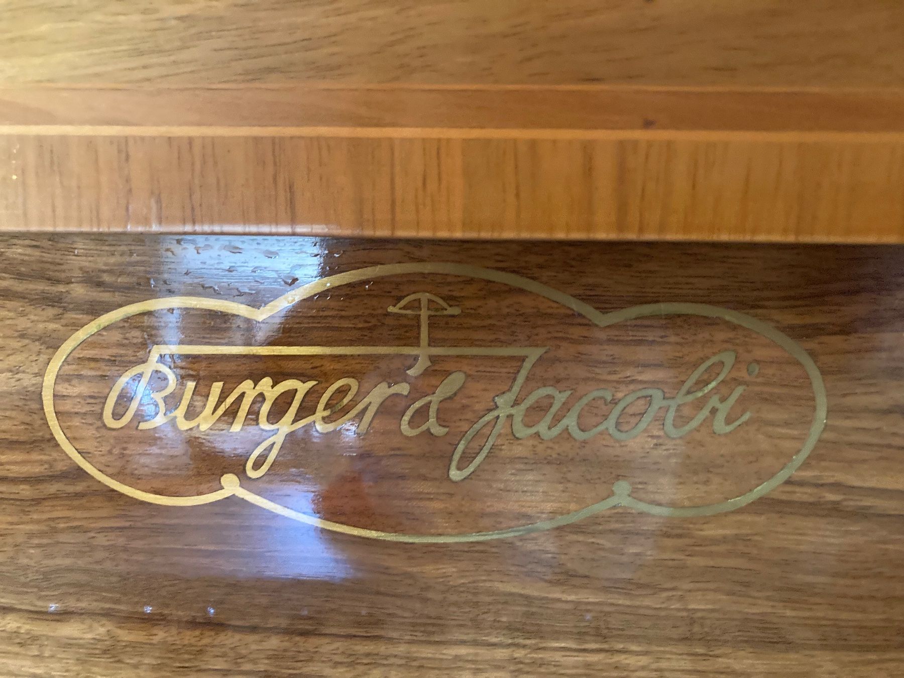 Burger & Jacobi Musikinstrumente: Klavier mit Einlegerarbeit – Gebraucht aus Remetschwil von pme_g88f 3