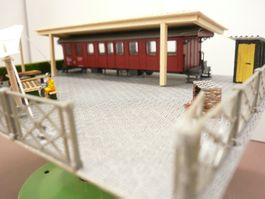 BEIZLI AUS PLATTFORMWAGEN + SEGELTUCH " BESCHREIBUNG LESEN "