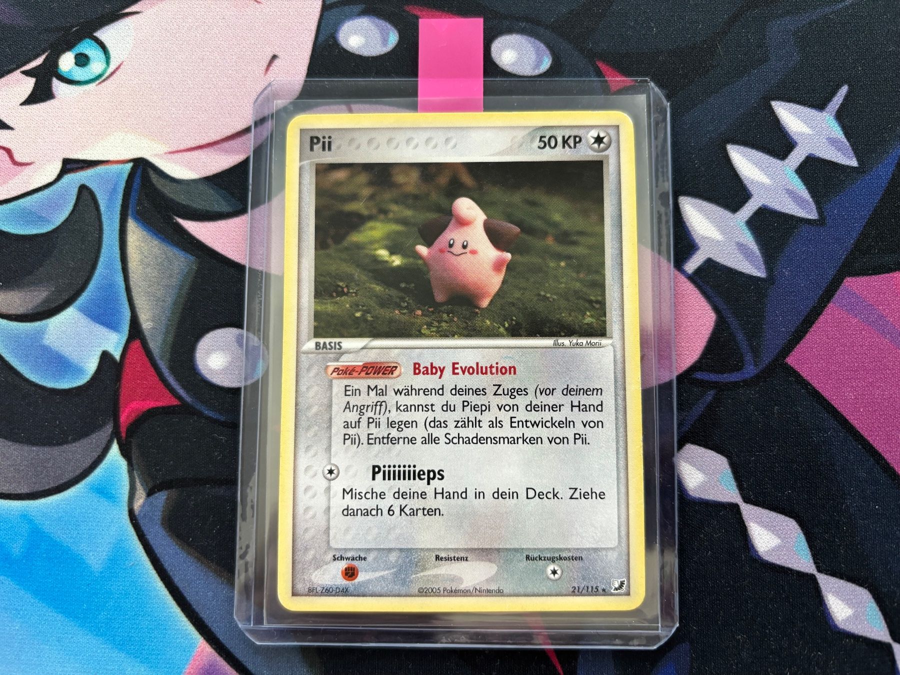 Pokémon Sammelbilder & Trading cards: 2005 POKEMON Pii EX Unseen Forces 021 – Gebraucht aus Wilen (Sarnen) von Seeungeheuer