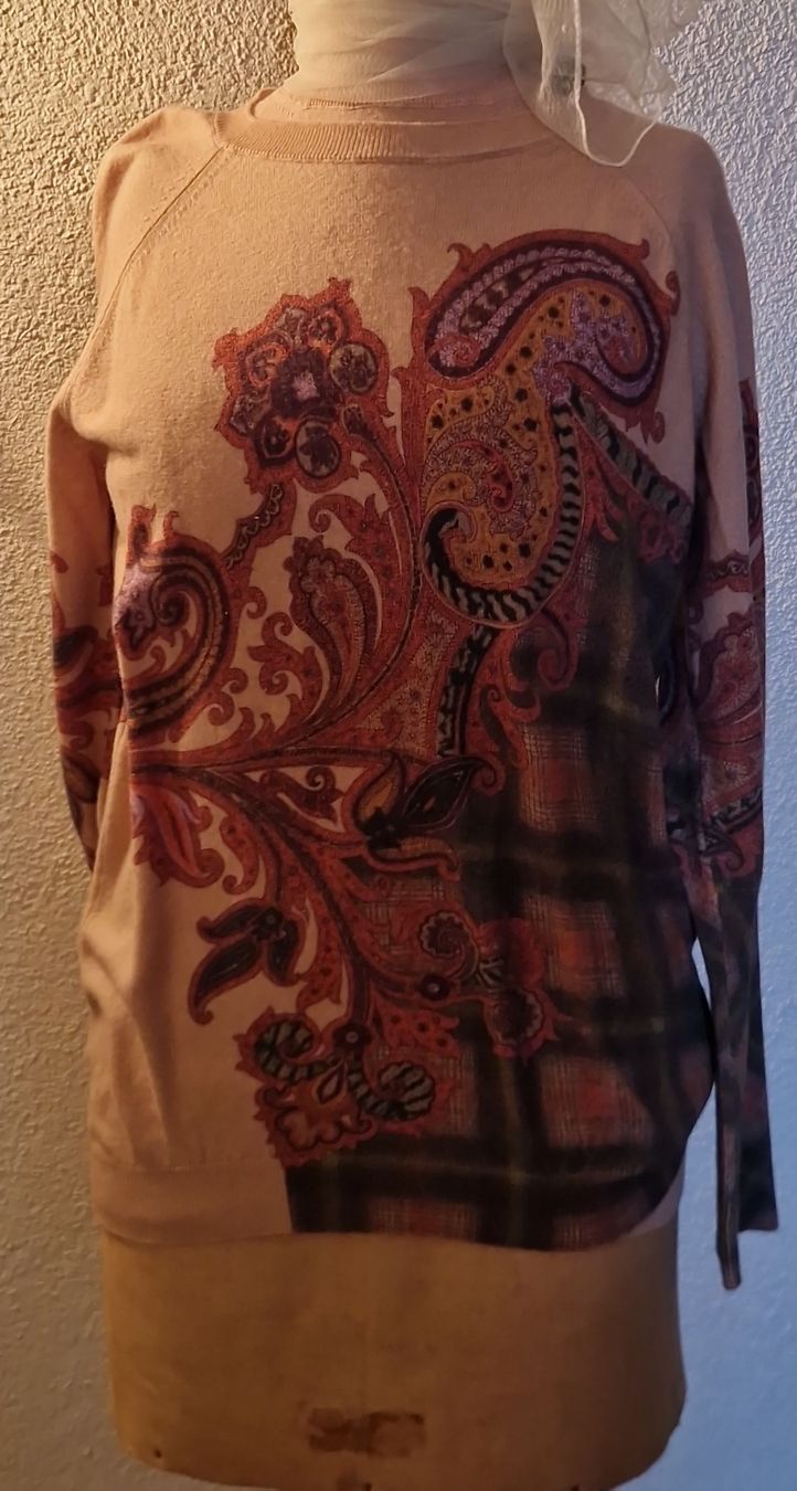 Maglioni & Felpe: Wunderschöner Damen Pullover Etro Milano gr it42 mit Muster, – Usato da Gwatt (Thun) venduto da Letzte-Chance-II