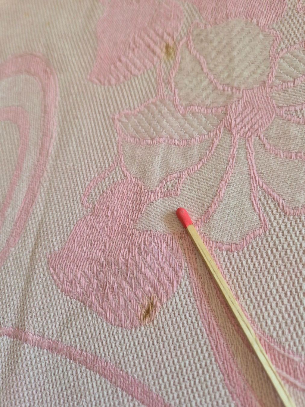 Autre linge de table: Antike Tischdecke rosa mit 4 Servietten – Neuf (Voir description) à Bern par aronari 7