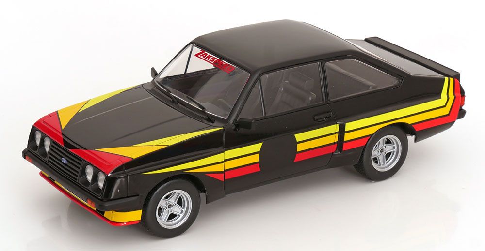 Ford Modellini d'auto: FORD ESCORT MK2 RS 2000 X-PACK BLACK 1:18 MCG – Nuovo e nell'imballaggio originale da Suhr venduto da Moebelsiralfred