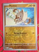 Mankey - Pokemon Reverse Holo Paldean Fates