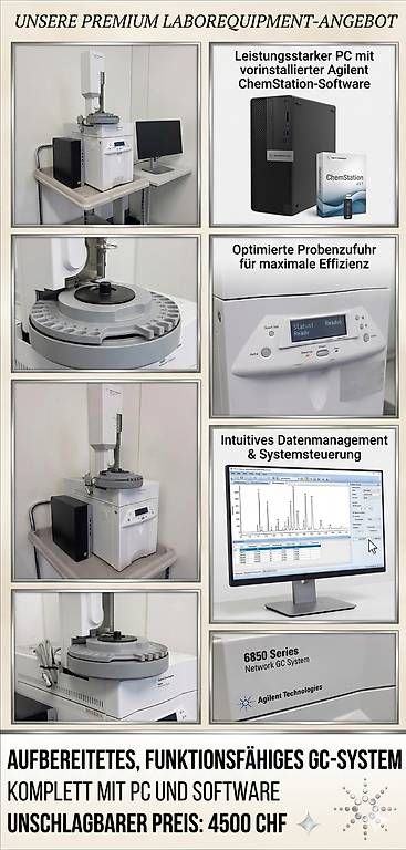 Tutti gli attrezzi: Agilent 6850 GC-System  Komplettpaket  – Usato da Reinach BL venduto da ton_dw62