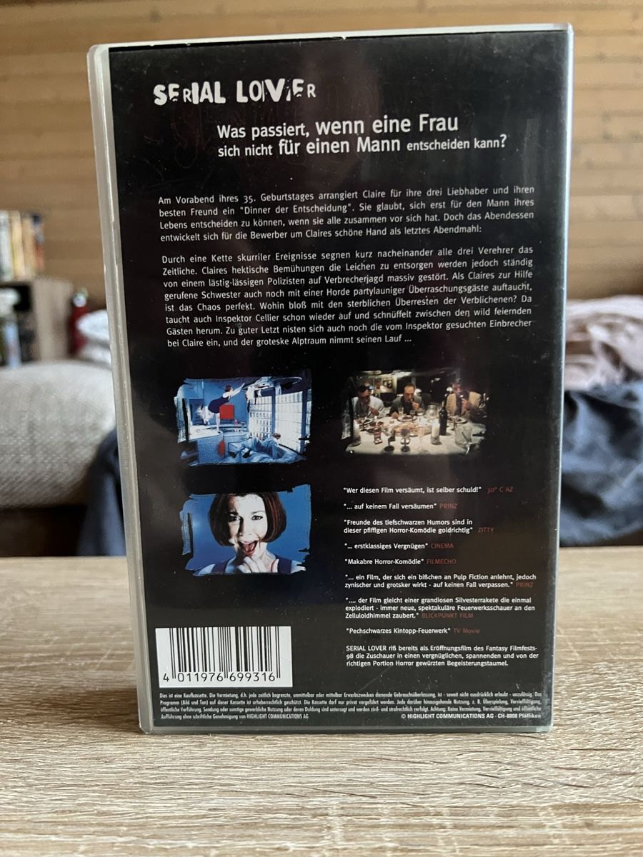 Tutti i VHS: VHS Serial Lover läuft einwandfrei – Usato da Aadorf venduto da Schwarzschlumpf1972 1