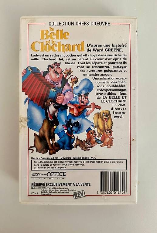 Alle VHS: La Belle et le Clochard Cassette VHS – Gebraucht aus Couvet von Aura_aura 2