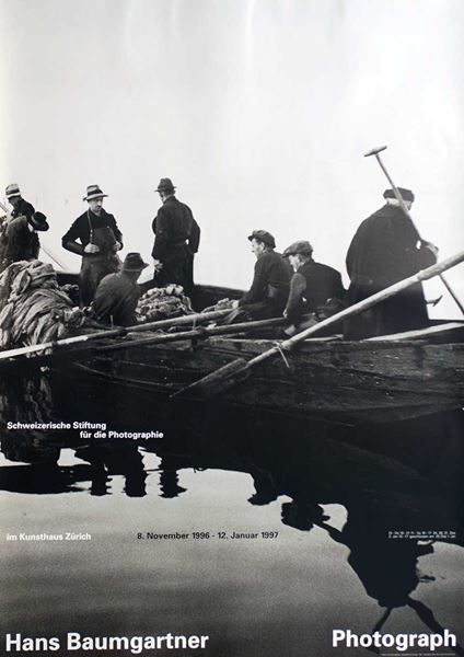Foto & Immagini: Hans Baumgartner, «Fischer bei Ermatingen» – Nuovo (secondo la descrizione) da Bern venduto da Vintage-Art-Poster
