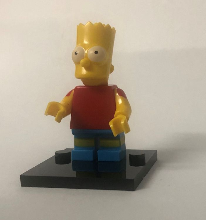 Minifigur Bart Simpson Simpsons Comic Springfield DVD Gelb (Neu und ...