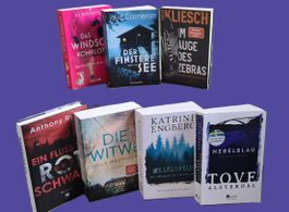 7 spannende Thriller (Krimi) Romane - Top Zustand - 2023