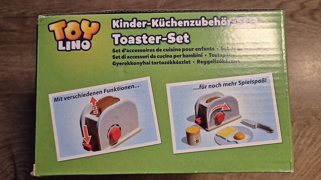 Jouets: Toaster Set  Kinder Küchenzubehör – D'occasion à Adelboden par afkcamper 1