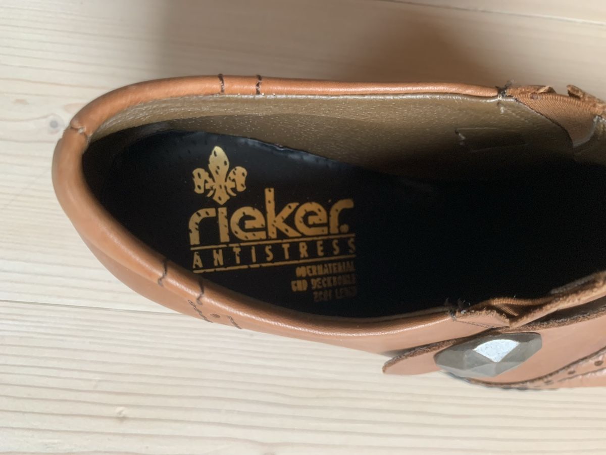 Rieker Scarpe da donna: Lederpumps von Rieker Gr. 37 – Usato da Biberist venduto da coffee13 5