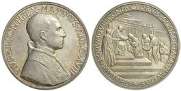 Rom, Pius XII., Silbermedaille AN XVIII (1956)