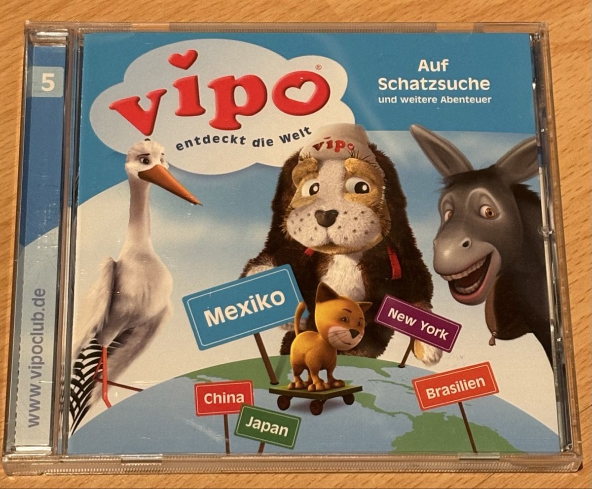 CDs: Vipo entdeckt die Welt CD – Gebraucht aus Hünenberg See von spartakus02