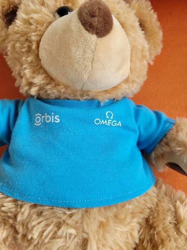 Spielzeuge: Original Omega Orbis Teddybär der Hilfsorganisation Orbis – Gebraucht aus Altdorf UR von Nordwing 2