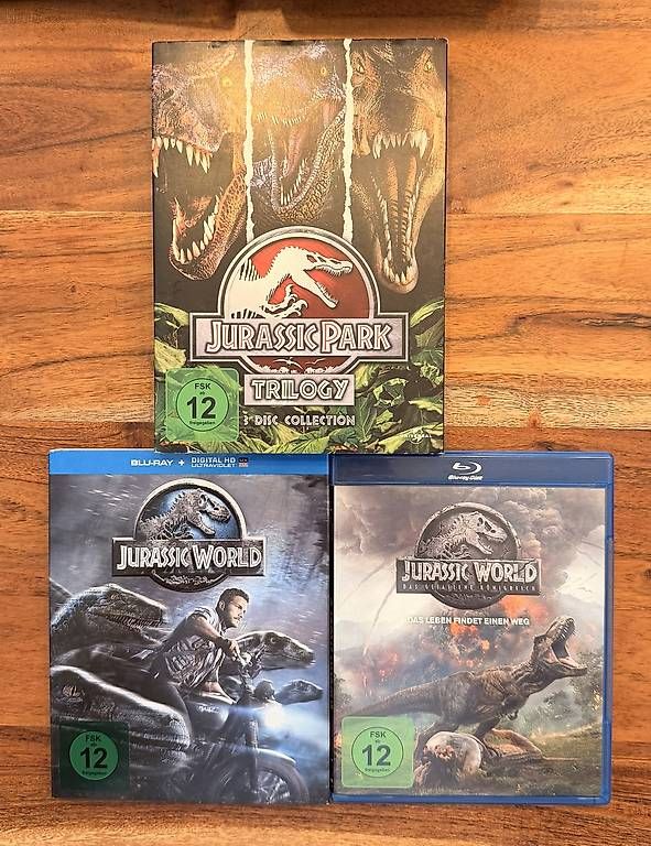 Tutti i DVDs: Jurassic Park & World Collection – Usato da Wetzikon ZH venduto da Jochen01