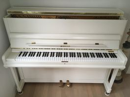Klavier Peiffer, Modell 116, weiss