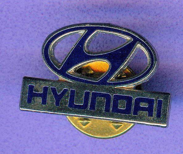 Hyundai Placchette & Badge: HYUNDAI  Logo – Usato da Winterthur venduto da Sammleroase