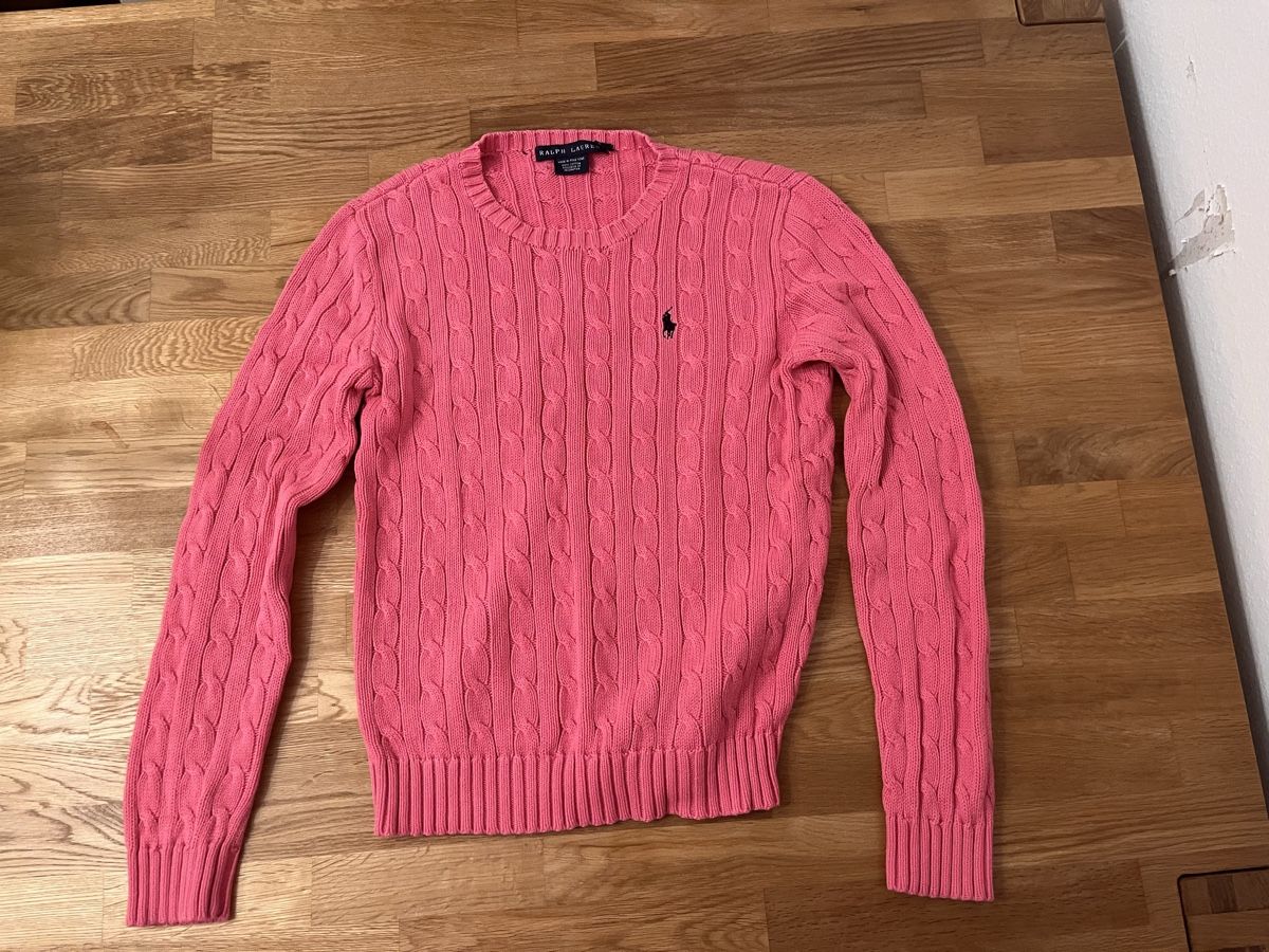 Ralph Lauren Maglioni & Felpe: Ralph Lauren Pullover mit Zopfmuster - 100% Baumwolle – Nuovo (secondo la descrizione) da Zürich venduto da rac_wfc7