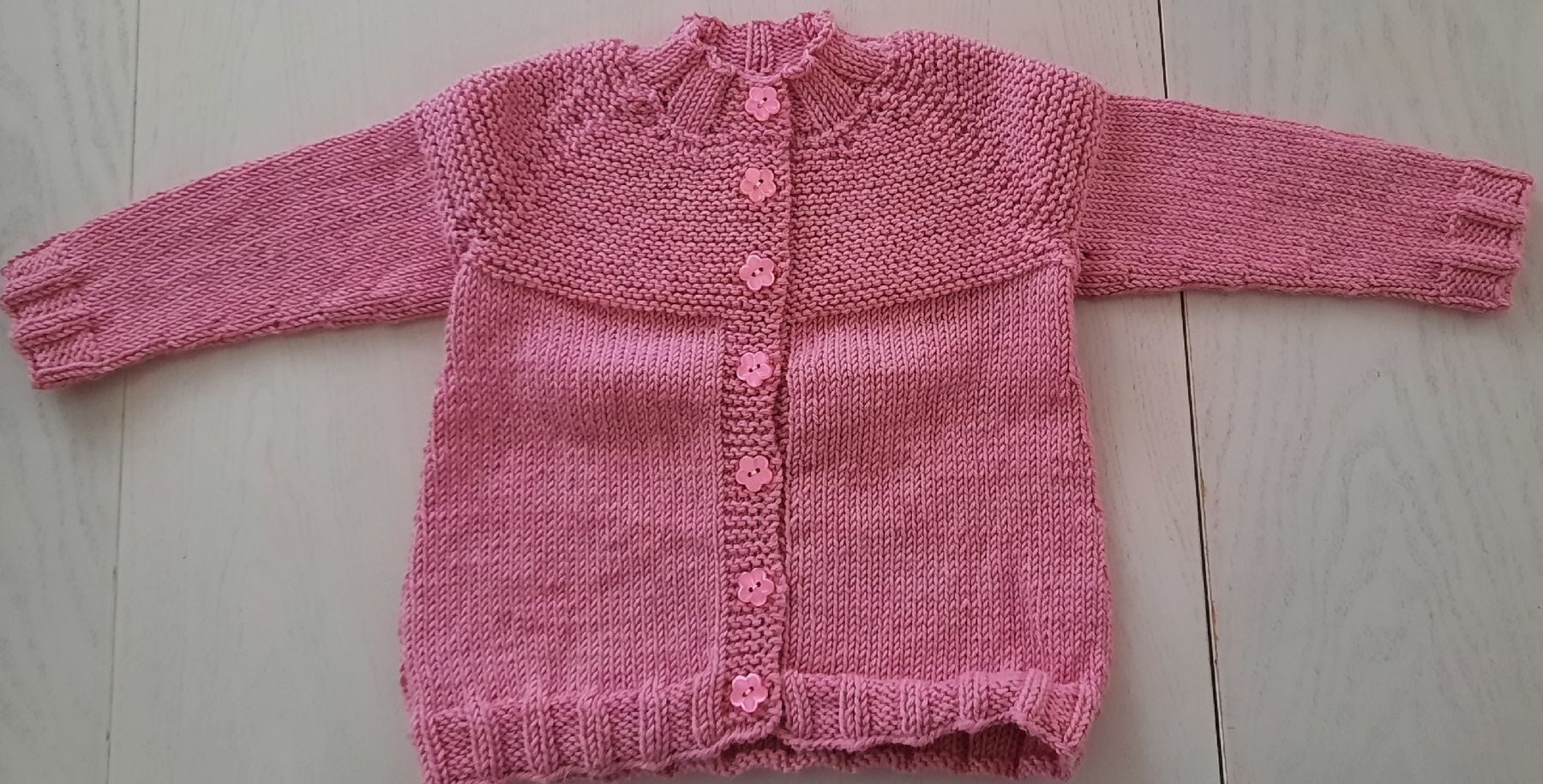 Giacche & Cappotti: Babystrickjäckli Gr.74 – Nuovo e nell'imballaggio originale da Engelburg venduto da Clictop