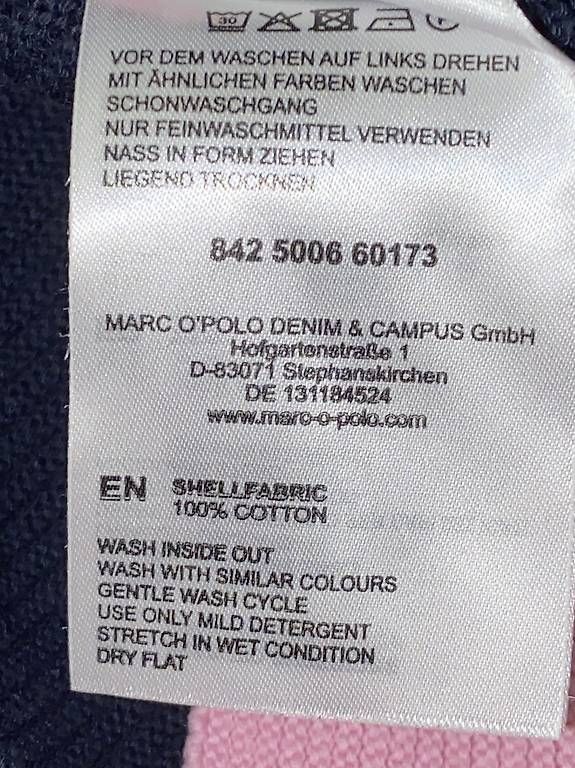 Maglioni & Felpe: Marc O'Polo Strickpullover Gr. S - Navy/Rosa - Top! – Usato da Oberrohrdorf venduto da Desteny1 2