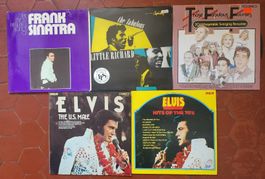 Rock'n'Roll & Oldies LPs – Elvis, Sinatra, Little Richard