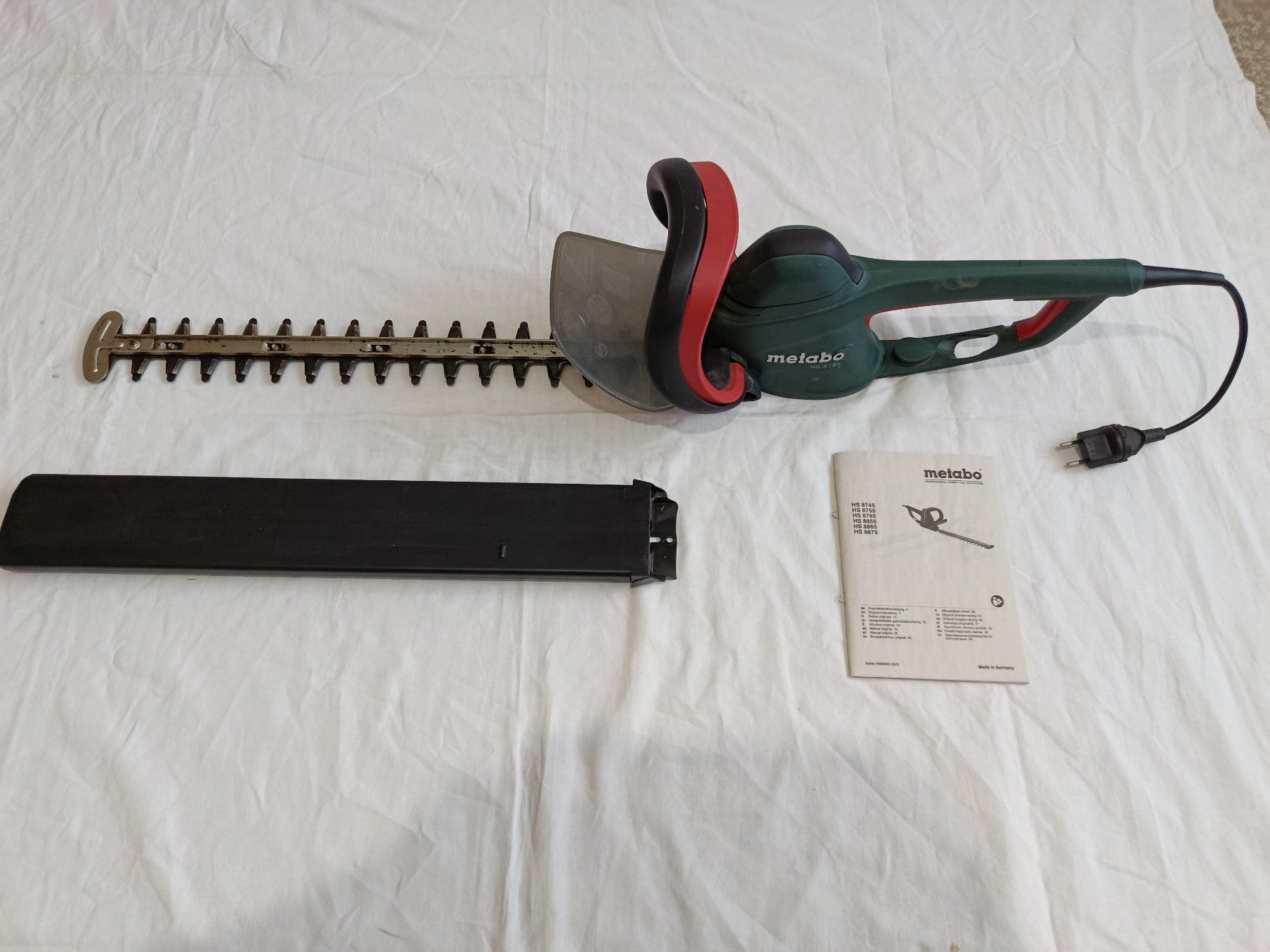 Metabo Tutti gli attrezzi: METABO Heckenschere HS8755 – Usato da Gommiswald venduto da kir_7rtg