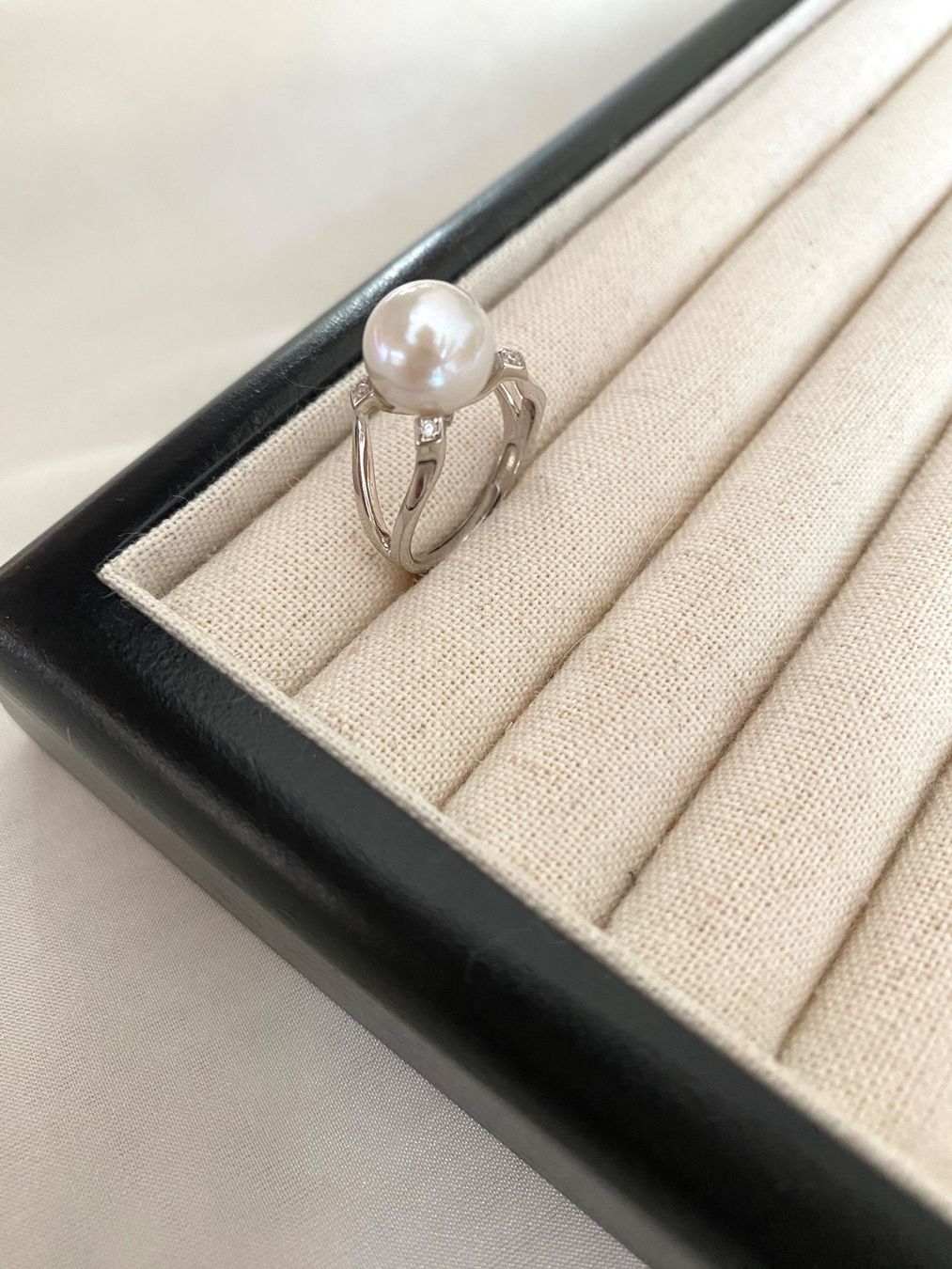 Ringe: 10mm Süsswasserperlen Ring – Neu und originalverpackt aus Sarnen von yingsperlen 1