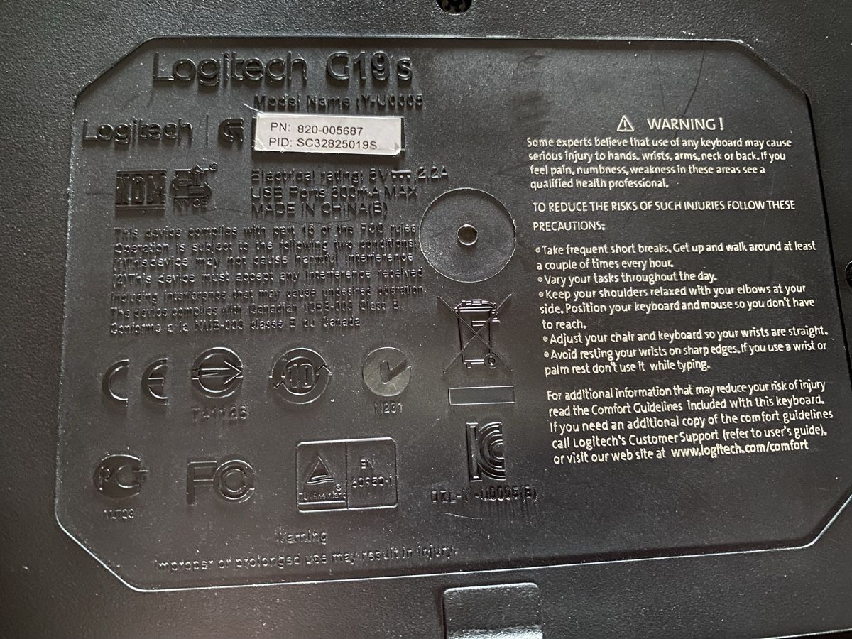 Logitech Tastaturen: Gaming keyboard Game Tastatur Logitech G19s – Gebraucht aus Watt von Willis4 2