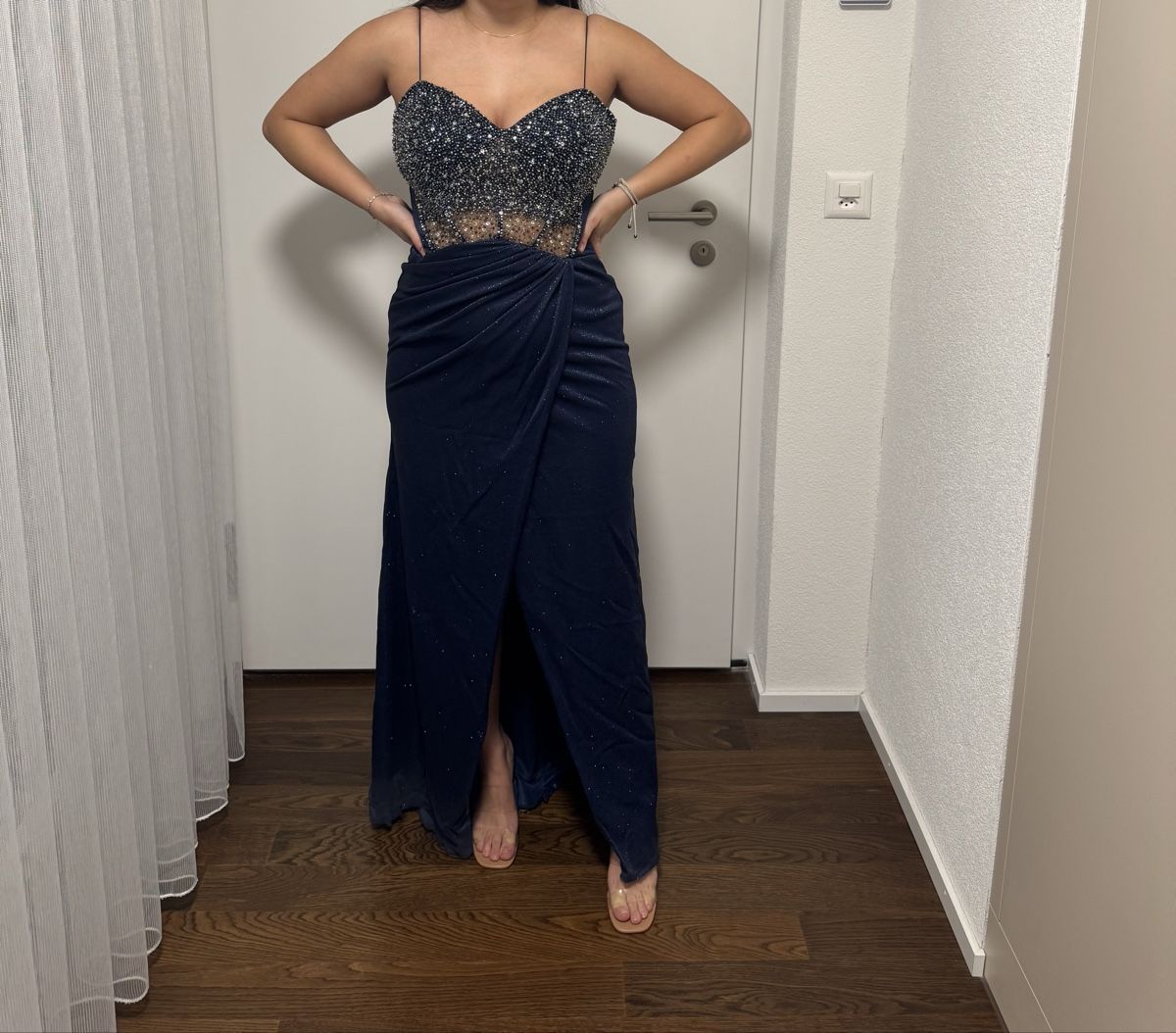 Vestiti: Elegantes Abendkleid Dunkelblau – Nuovo (secondo la descrizione) da Regensdorf venduto da Leylad46 1