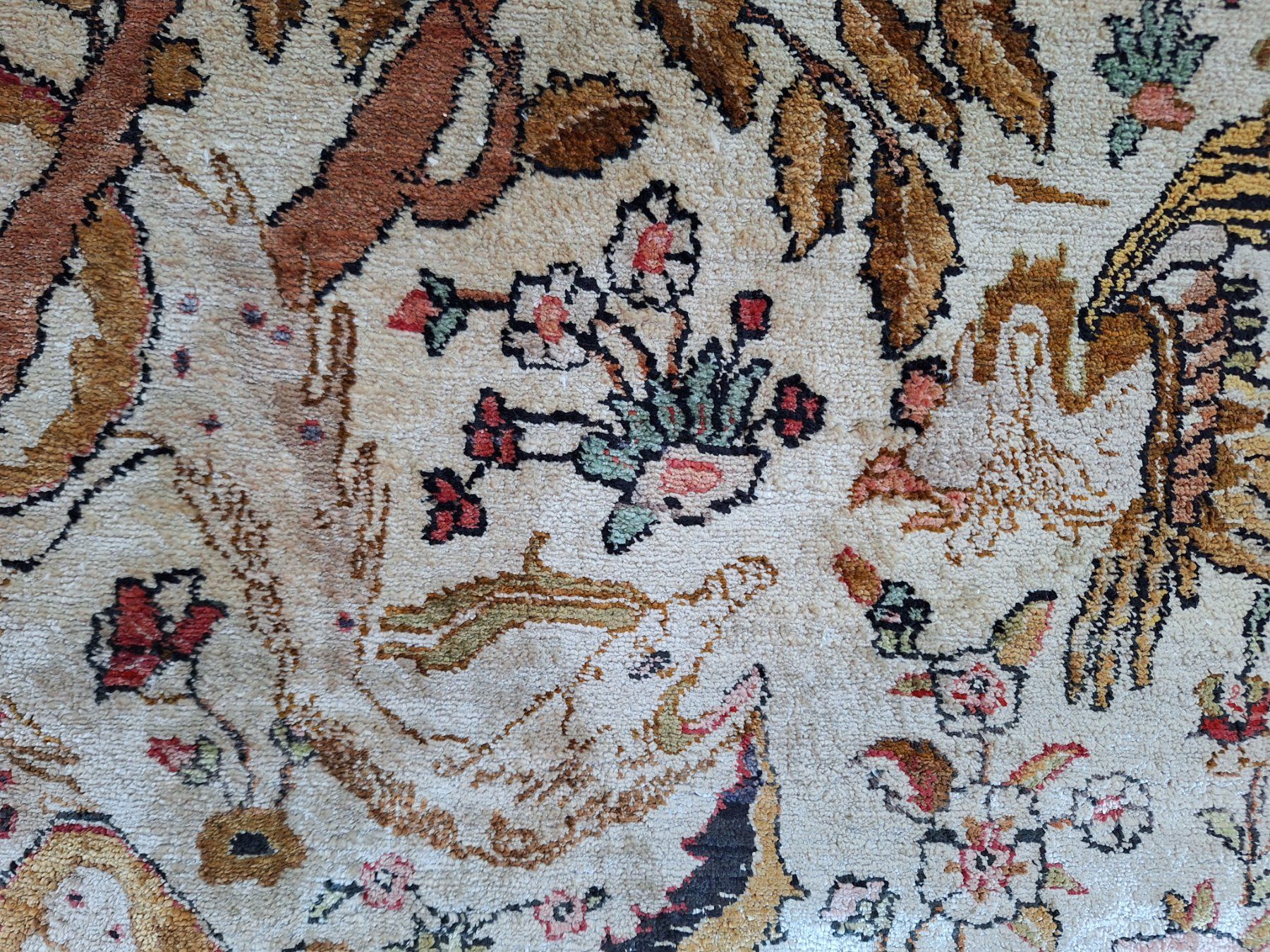 Teppiche: Täbriz Seidenteppich 67 x 155 – Gebraucht aus St.Gallen von dajo0809 5