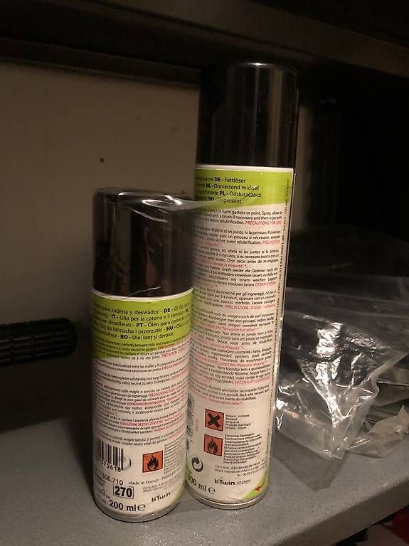 Prodotti per la cura: 2 x Sgrassatore + olio per catene / cambi / cuscinetti – Nuovo e nell'imballaggio originale da Castel San Pietro venduto da sab_lj2d 2