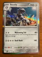 Pokemon Steelix Holo (Versand gratis)